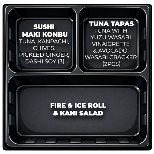 Roasted Shrimp Bento